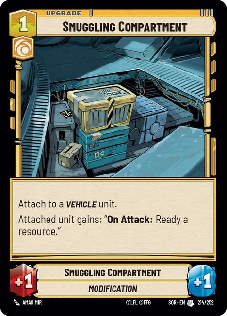 Smuggling Compartment - SOR - 214 - Uncommon - Normal