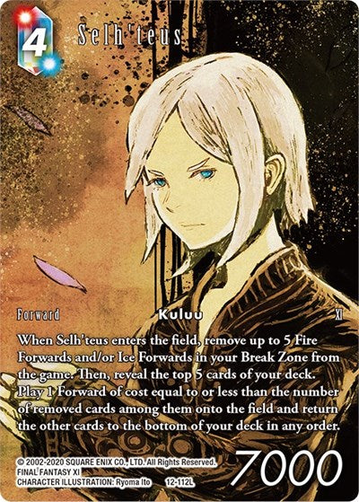 Selh'teus - 12-112L - Legend (Full Art) - Opus XII