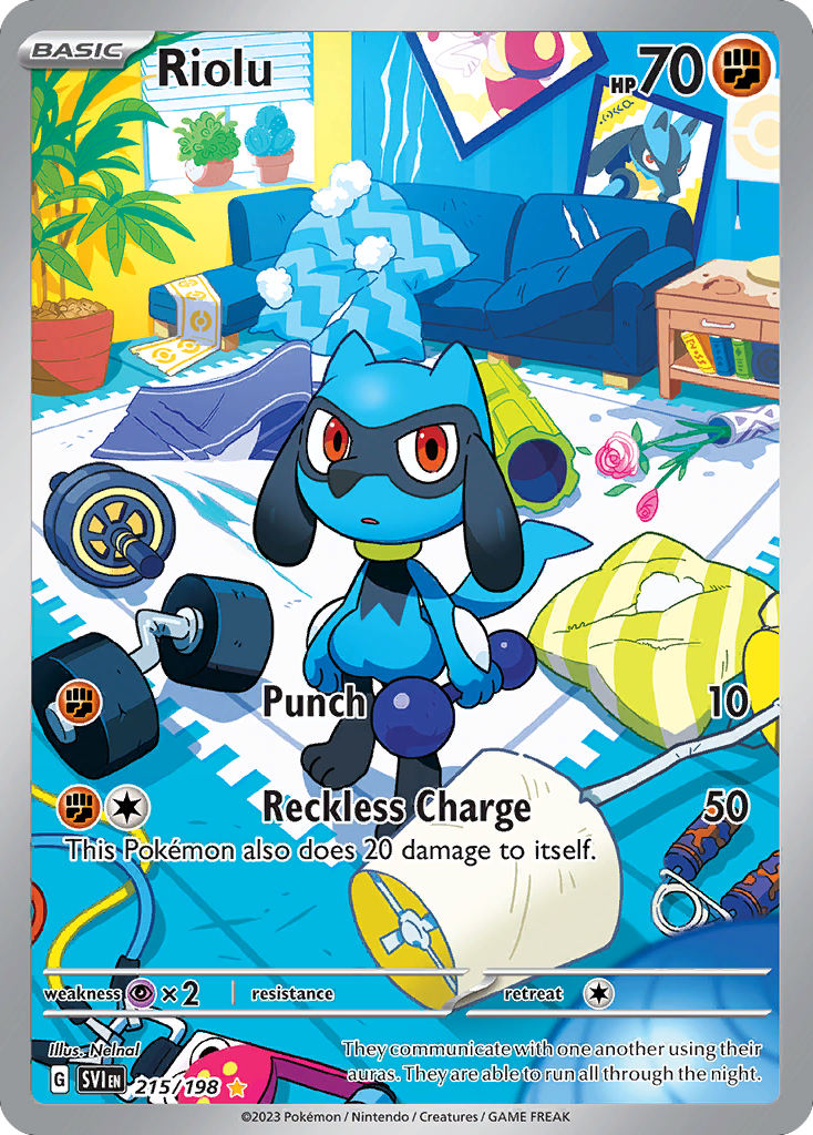 Riolu - 215/198 - Scarlet & Violet