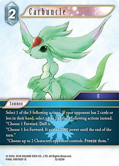 Carbuncle - 12-025H - Hero - Opus XII