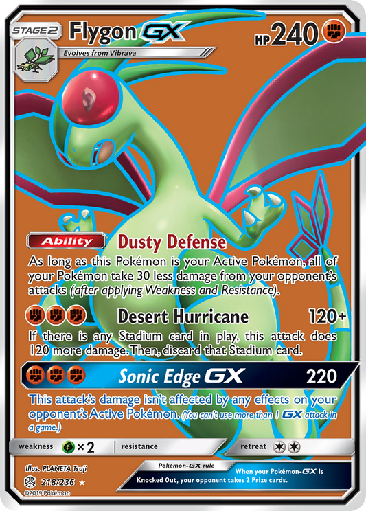 Flygon-GX - 218/236 - Cosmic Eclipse