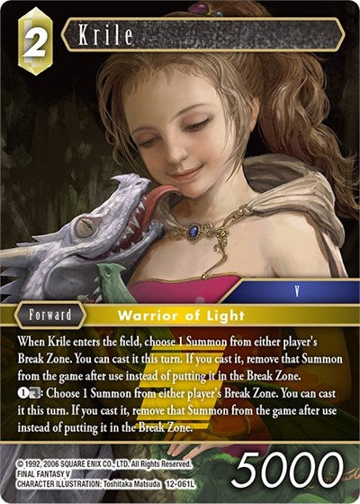 Krile - 12-061L - Legend - Opus XII