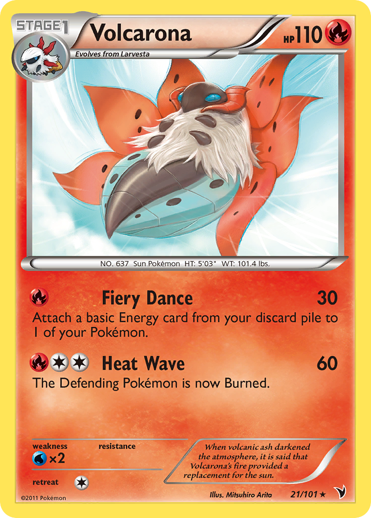 Volcarona - 021/101 - Noble Victories