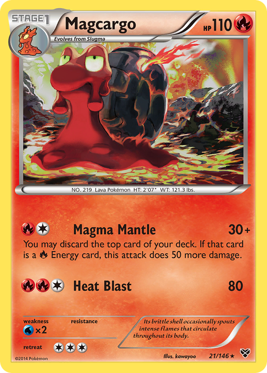 Magcargo - 021/146 - XY