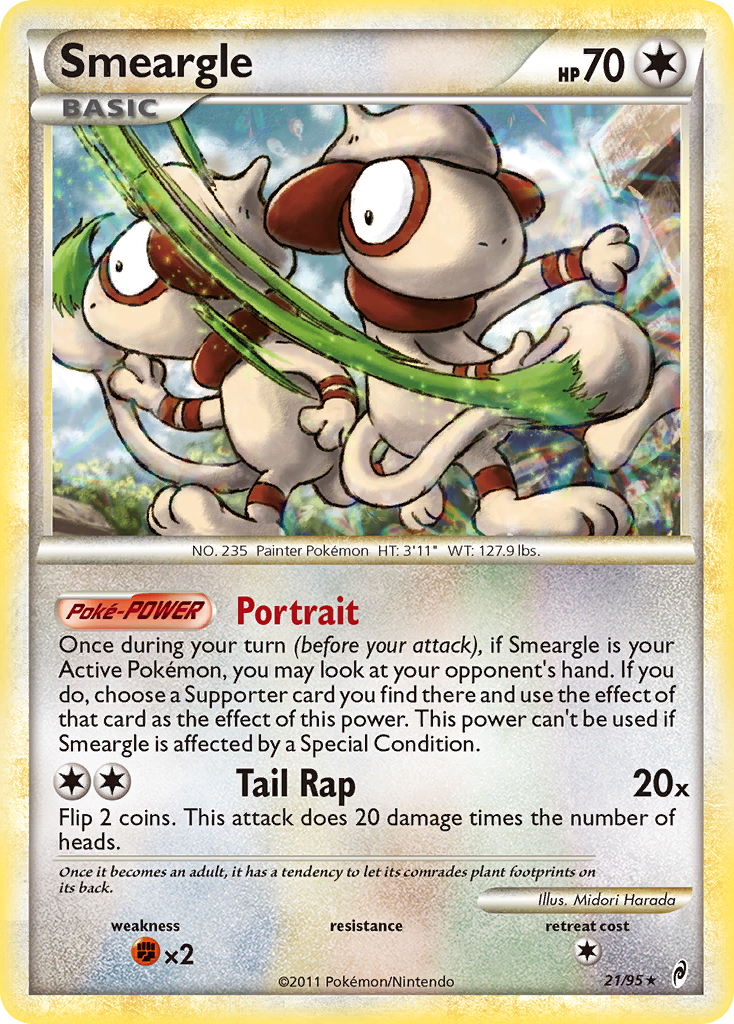 Smeargle - 21/95 - Call of Legends