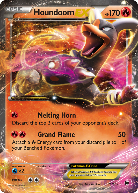 Houndoom-EX - 021/162 - BREAKthrough