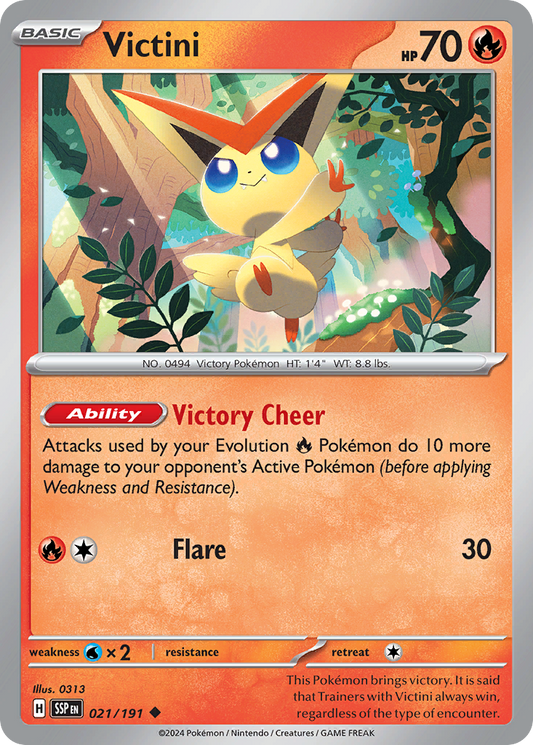 Victini - 021/191 - Surging Sparks