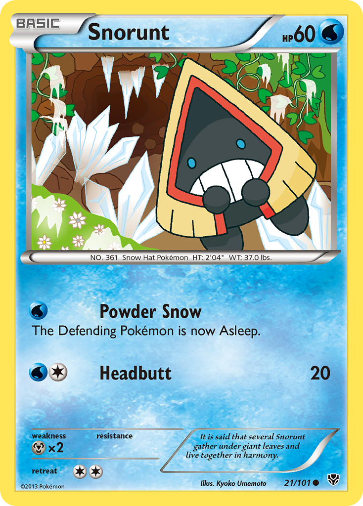 Snorunt - 021/101 - Plasma Blast