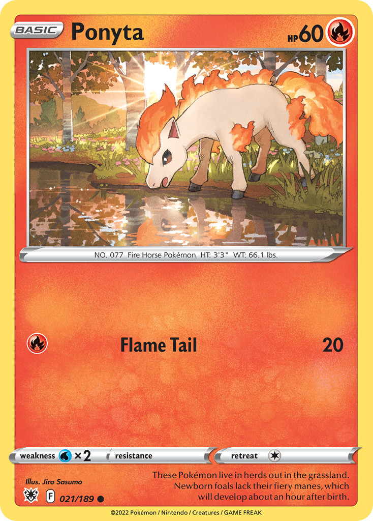 Ponyta - 021/189 - Astral Radiance