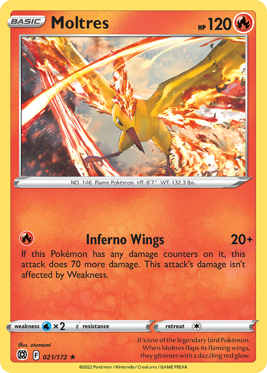 Moltres - 021/172 - Brilliant Stars