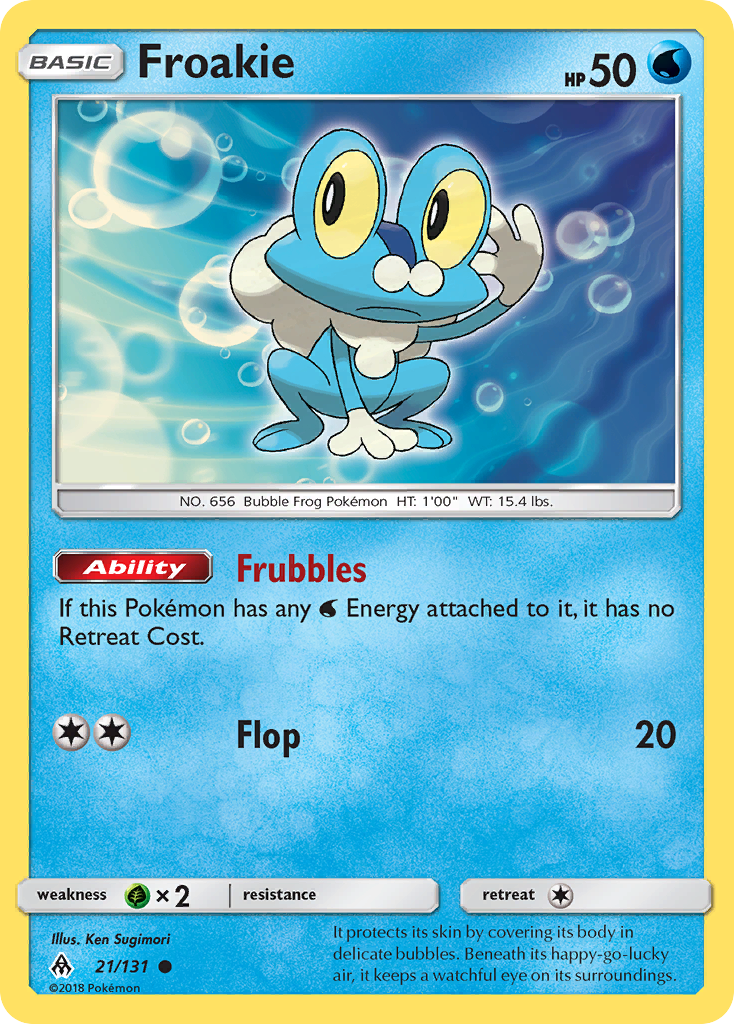 Froakie - 021/131 - Forbidden Light