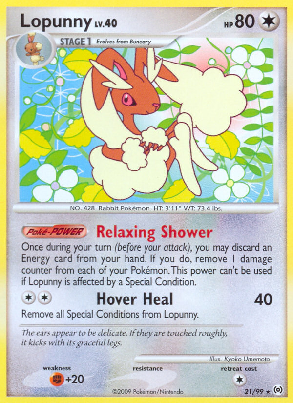 Lopunny - 21/99 - Arceus