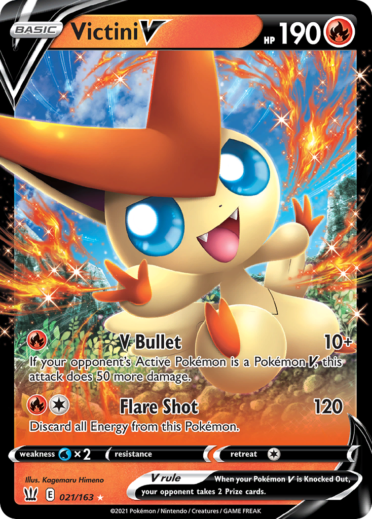 Victini V - 021/163 - Battle Styles