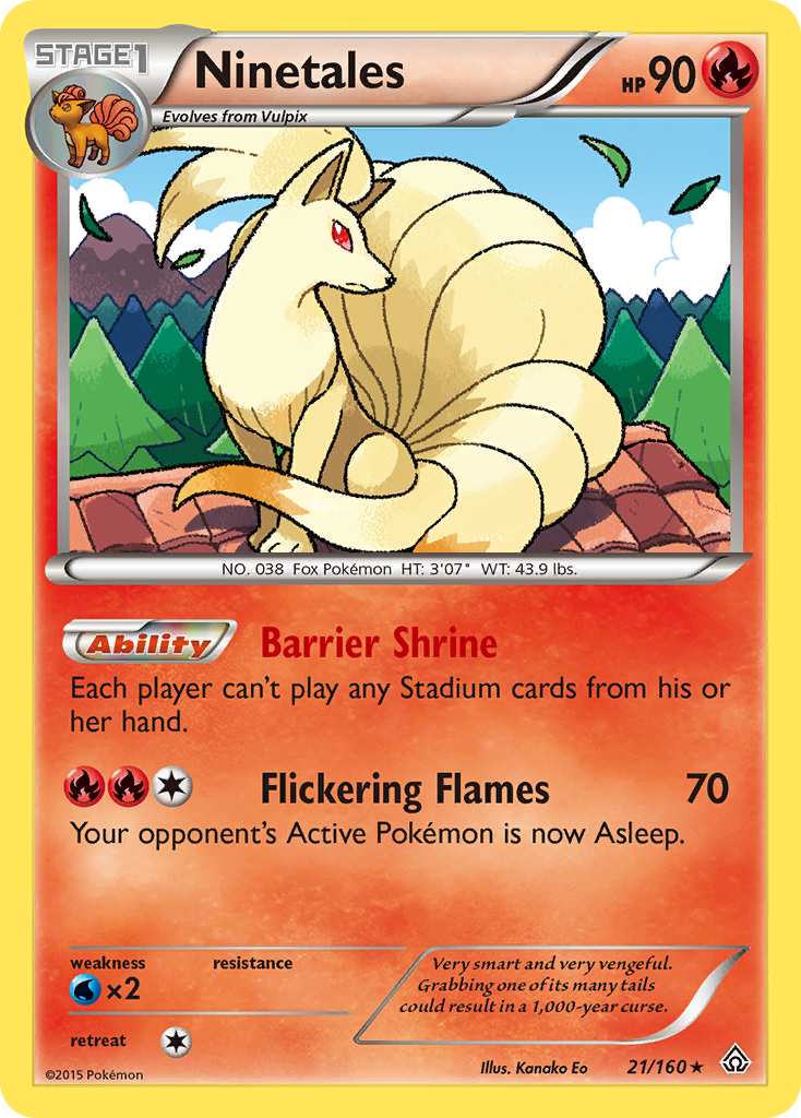 Ninetales - 021/160 - Primal Clash