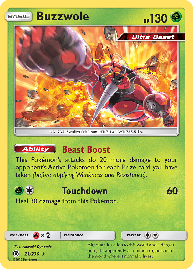 Buzzwole - 021/236 - Cosmic Eclipse