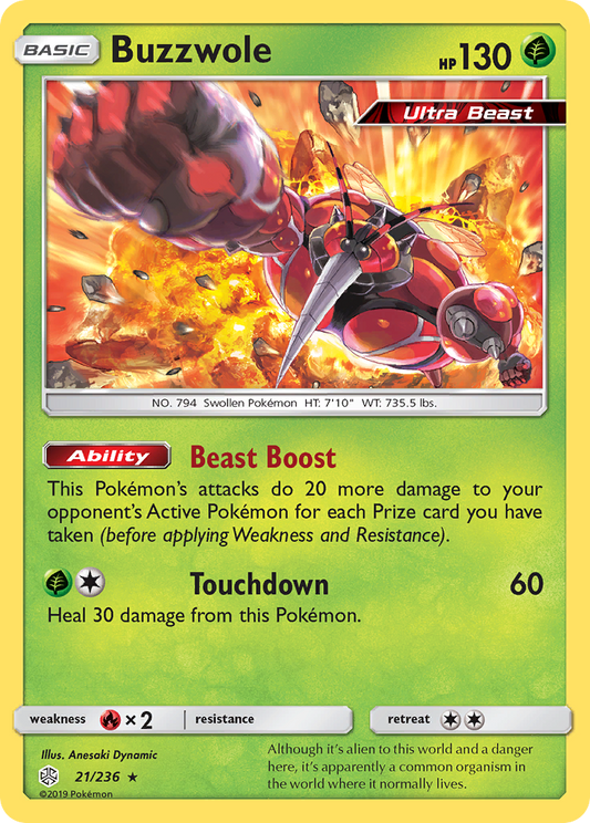 Buzzwole - 021/236 - Cosmic Eclipse