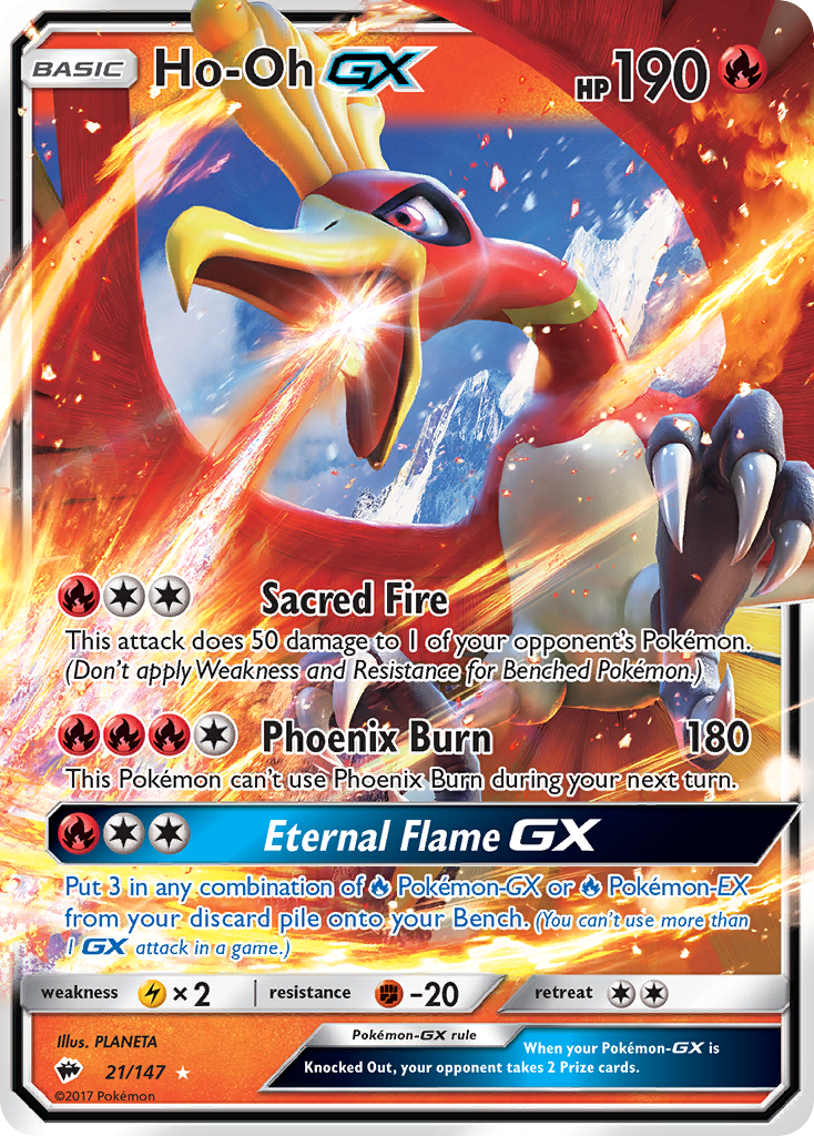 Ho-Oh-GX - 021/147 - Burning Shadows