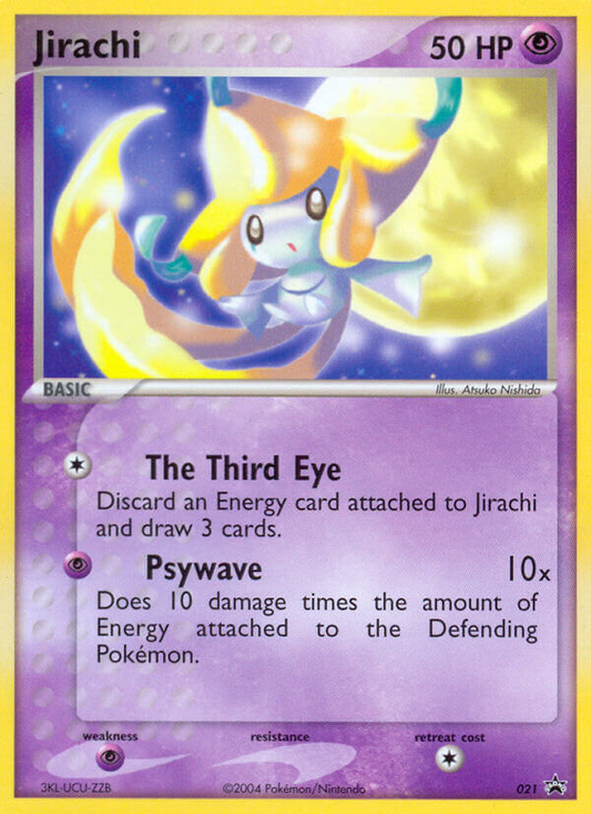 Jirachi - 21/40 - Nintendo Black Star Promos