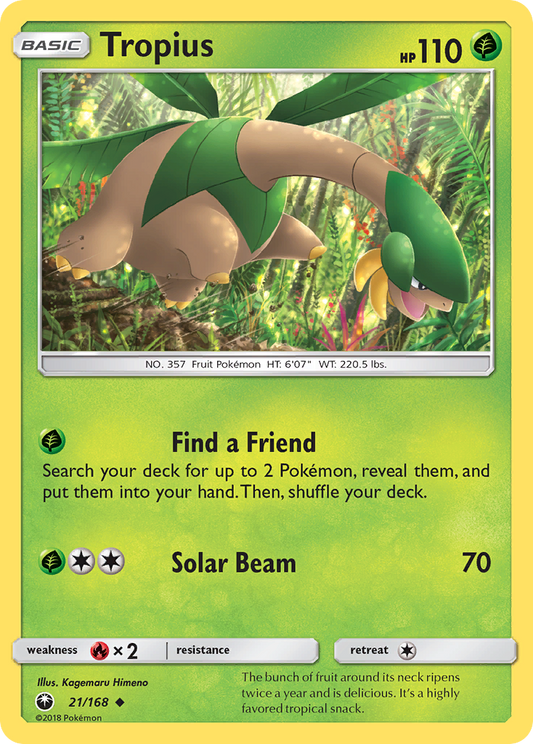 Tropius - 021/168 - Celestial Storm