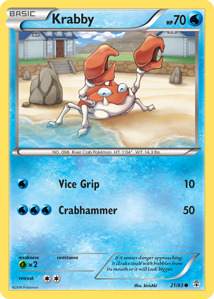 Krabby - 21/83 - Generations