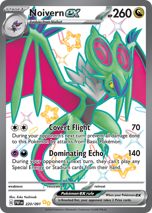 Noivern ex - 220/91 - Paldean Fates