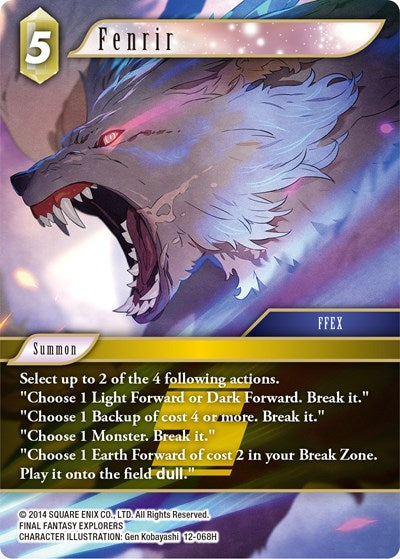Fenrir - 12-068H - Hero - Opus XII