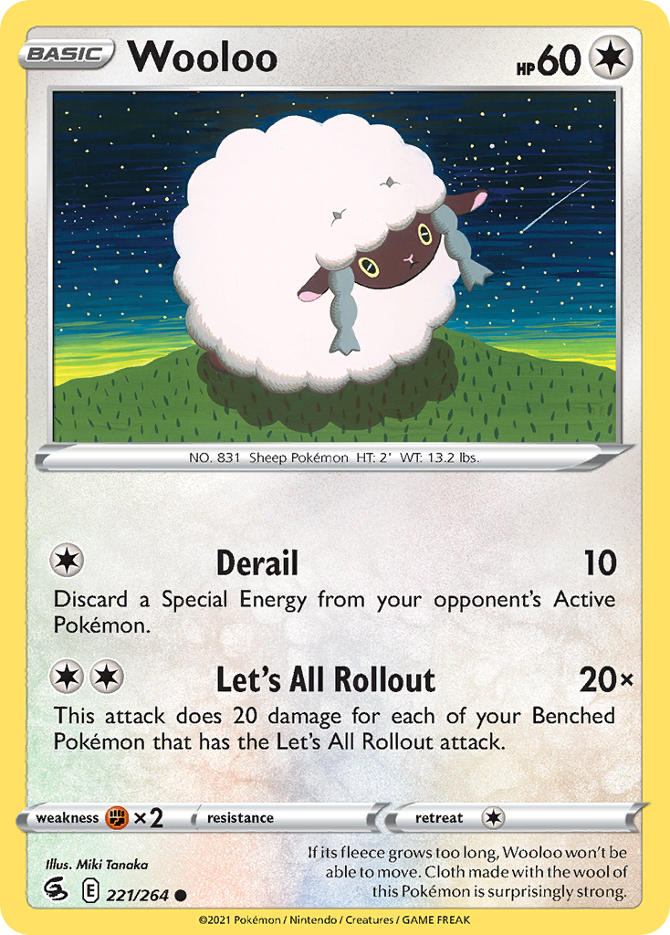 Wooloo - 221/264 - Fusion Strike