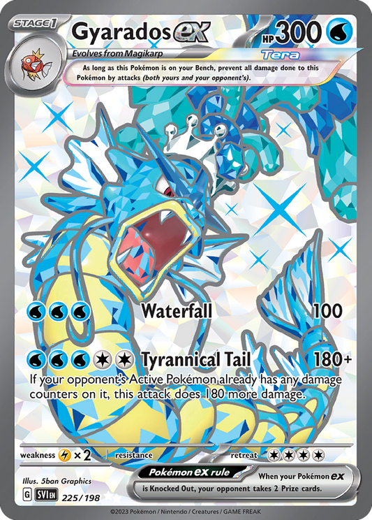 Gyarados ex - 225/198 - Scarlet & Violet