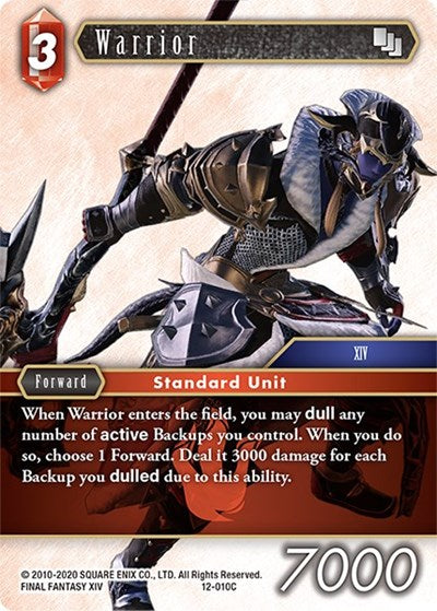 Warrior - 12-010C - Common - Opus XII