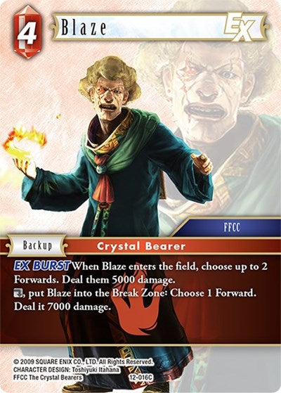 Blaze EX - 12-016C - Common - Opus XII