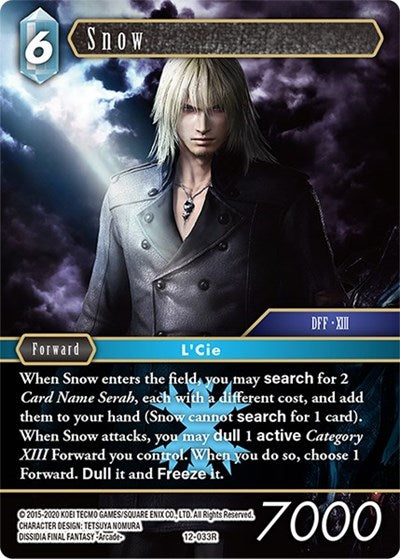 Snow - 12-033R - Rare - Opus XII