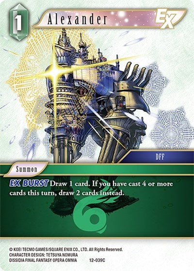 Alexander EX - 12-039C - Common - Opus XII