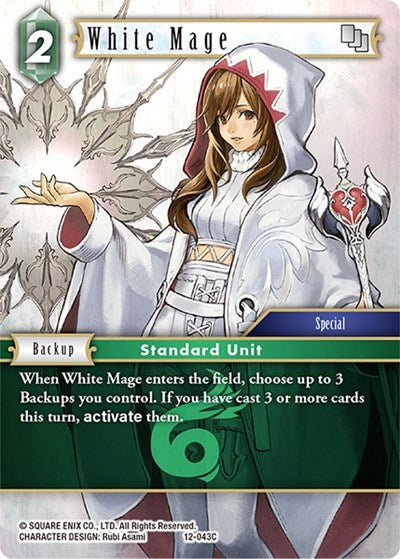 White Mage (Special) - 12-043C - Common - Opus XII