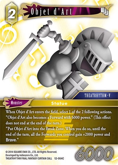 Objet d'Art - 12-064C - Common - Opus XII