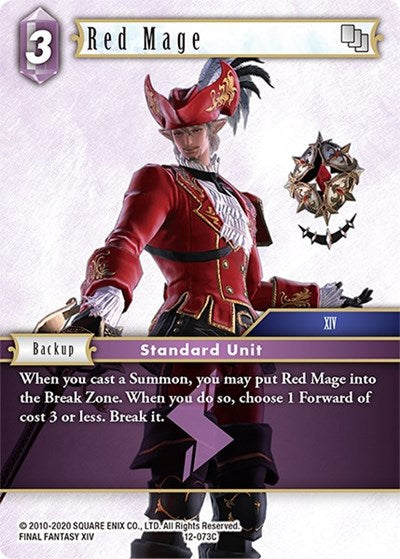 Red Mage - 12-073C - Common - Opus XII