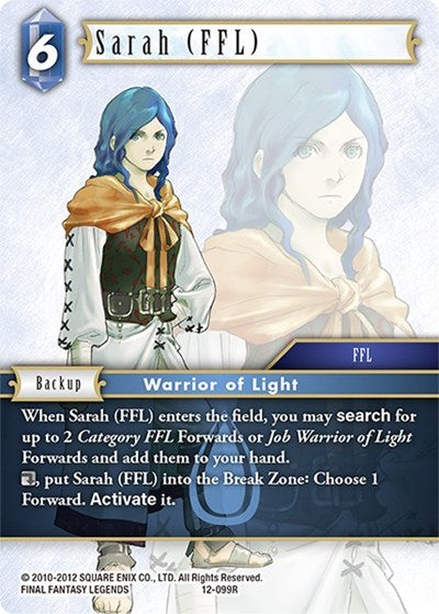 Sarah (FFL) - 12-099R - Rare - Opus XII