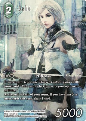 Ashe - 12-037L - Legend (Full Art) - Opus XII