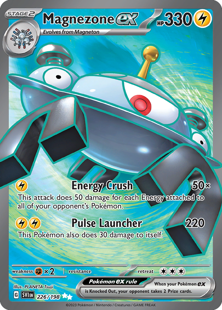 Magnezone ex - 226/198 - Scarlet & Violet