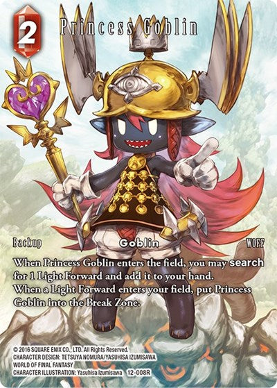 Princess Goblin - 12-008R - Rare (Full Art) - Opus XII