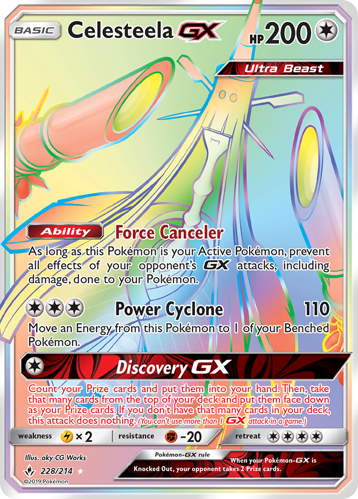 Celesteela-GX - 228/214 - Unbroken Bonds