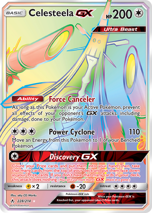 Celesteela-GX - 228/214 - Unbroken Bonds