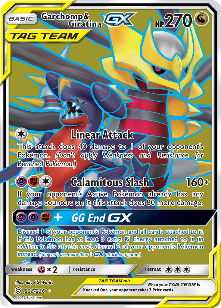 Garchomp & Giratina-GX - 228/236 - Unified Minds