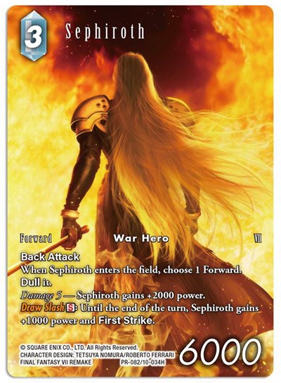 Sephiroth - PR-082/10-034H - Promo (Full Art) - FF: Promo Cards