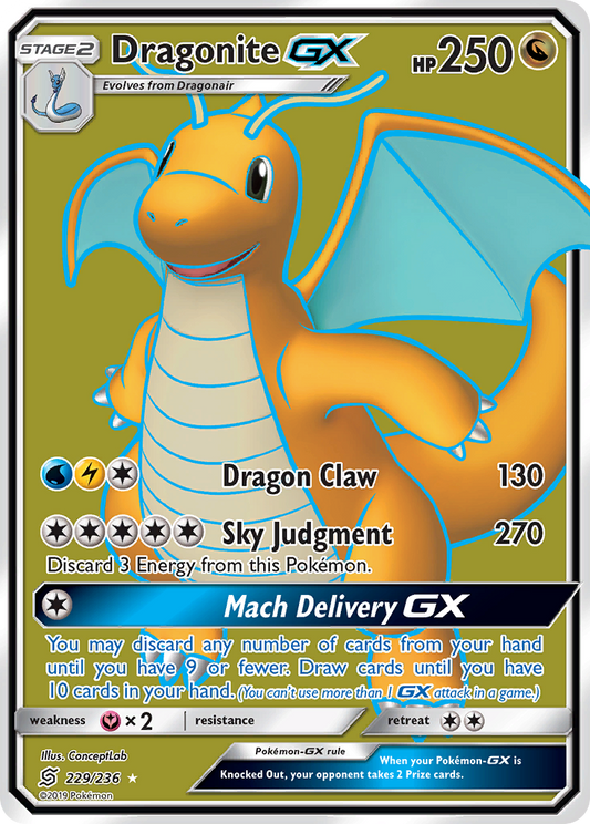 Dragonite-GX - 229/236 - Unified Minds