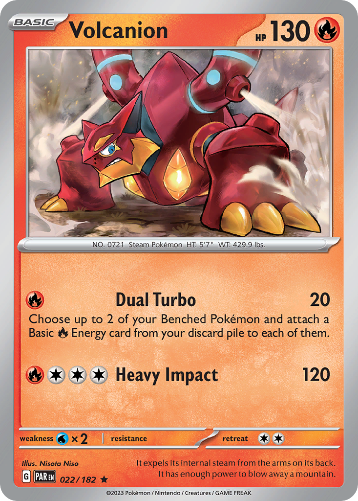 Volcanion - 022/182 - Paradox Rift