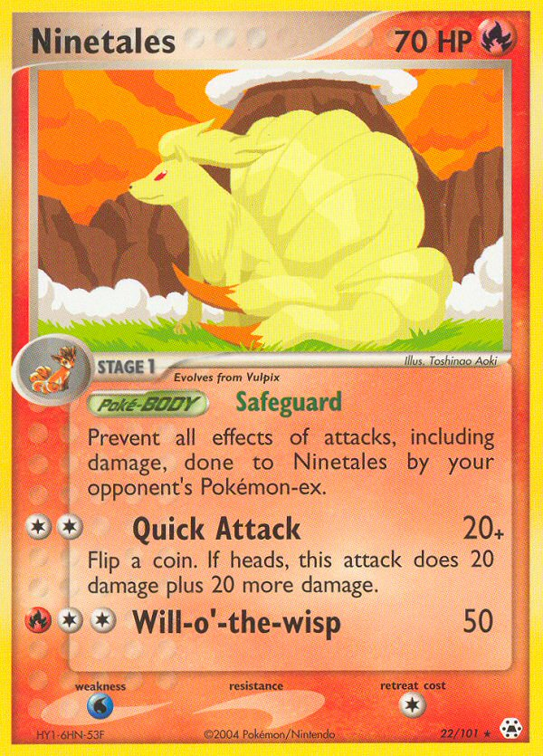 Ninetales - 022/101 - Hidden Legends