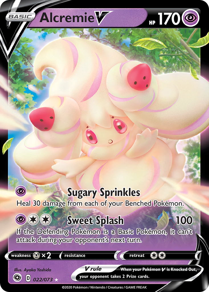 Alcremie V - 22/73 - Champion's Path