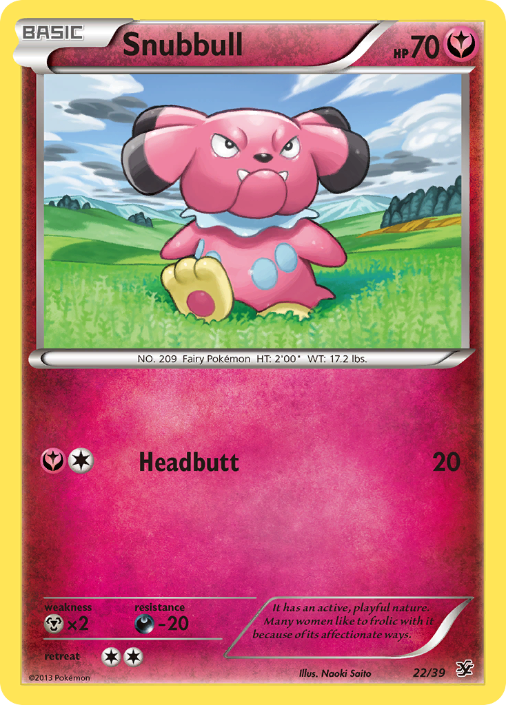 Snubbull - 22/39 - Kalos Starter Set