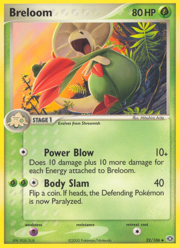 Breloom - 022/106 - Emerald