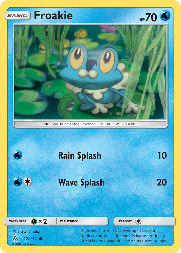 Froakie - 022/131 - Forbidden Light